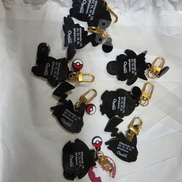 [BUNJANG] Pokemon Character Keychains Bundle Set / 포켓몬스터 키링 일괄
