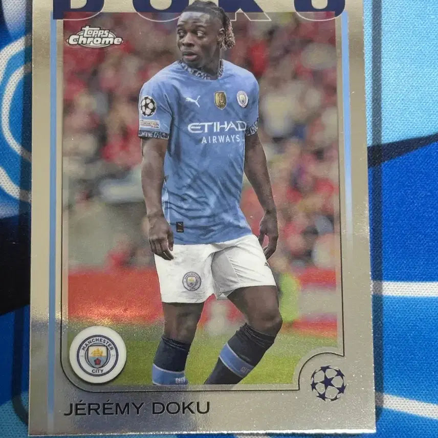 [BUNJANG] Tops Chrome Card Jeremy Dokou / 탑스 크롬 카드 제레미 도쿠