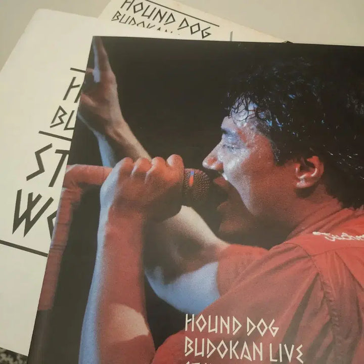 [BUNJANG] Hound Dog Budokan Live Stepping Wolf 2LP Vinyl / 하운드 독 Hound Dog 라이브 2Lp