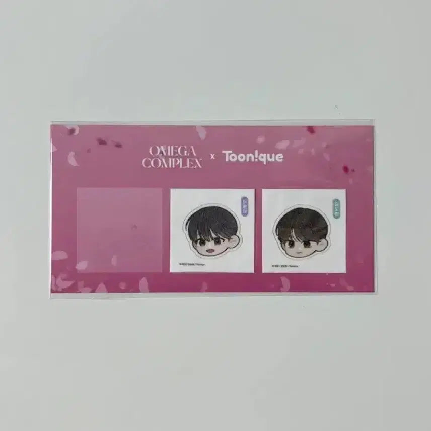 [BUNJANG] Toonic Omega Complex Ttibusil Sticker / 투니크 오메가 콤플렉스 띠부씰