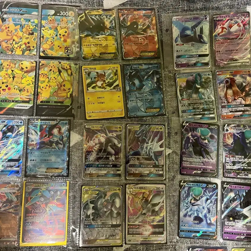 [BUNJANG] Pokemon Card Bundle Set - Rare Cards / 포켓몬카드 희귀 여러장 일괄