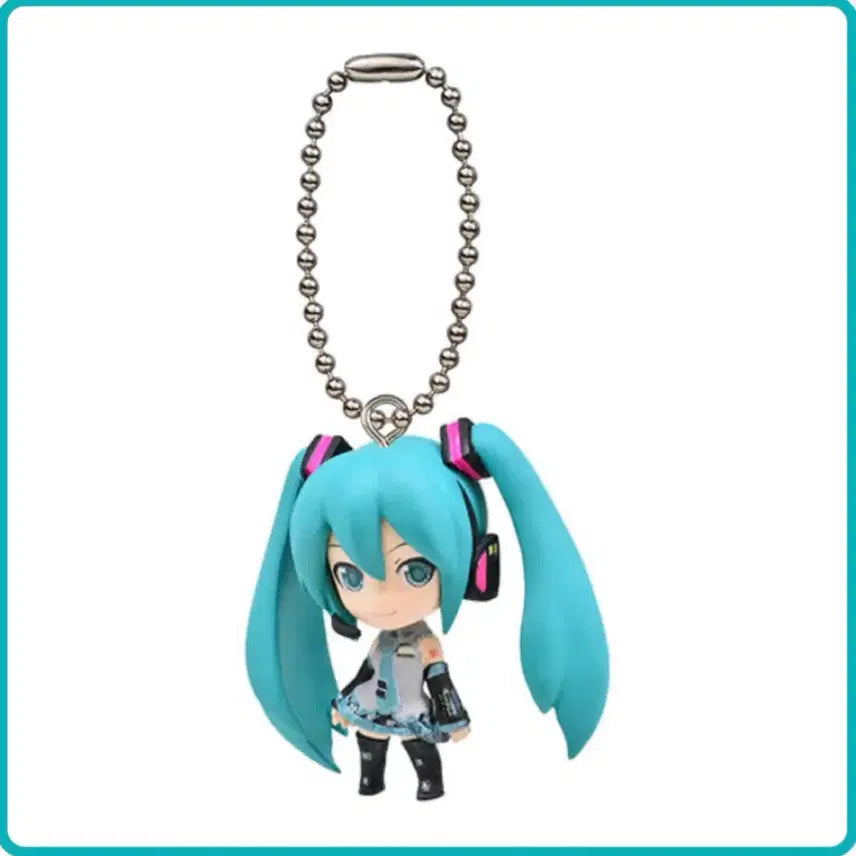 [BUNJANG] Vocaloid Classic Gashapon Swing Figure Keychains - Full Set of 5 / [전세계유일재고]보컬로이드 고전 가샤폰 가챠 스윙 피규어키링 전5종