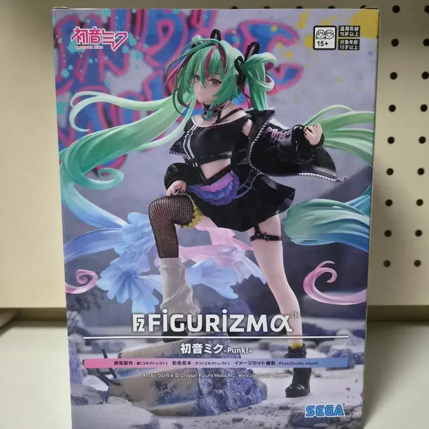 [BUNJANG] Miku Punk Figure / 미쿠 펑크 피규어