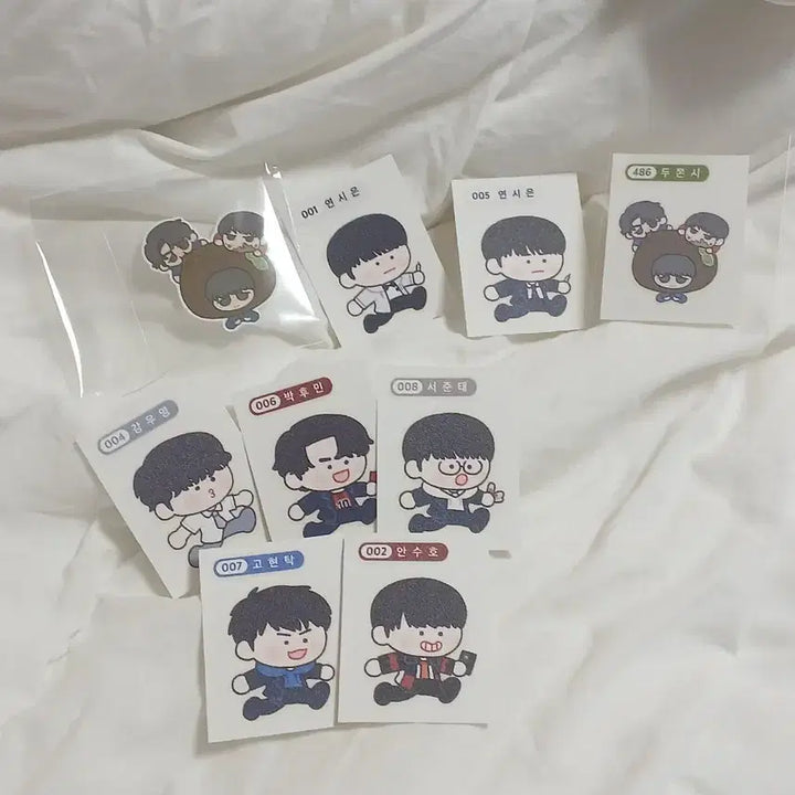 [BUNJANG] Weak Hero Bboong Bboong Seal Bundle Set / 약한영웅 띠부띠부씰