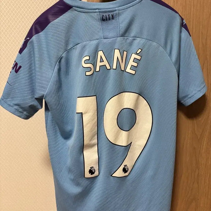 [BUNJANG] Manchester City 19-20 Home Jersey Leroy Sané / 맨시티 19-20 홈 유니폼 사네마킹