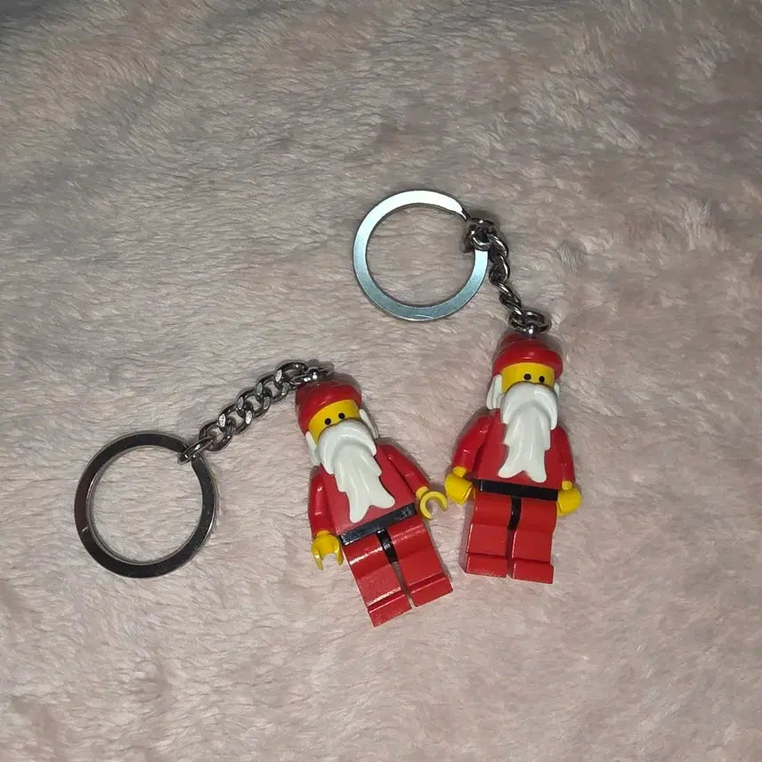 [BUNJANG] LEGO Ninjago Santa Claus Keyring Bundle Set / LEGO 레고 닌자고 산타클로스 산타 할아버지 키링 일괄