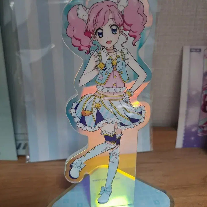 [BUNJANG] Strapala Momoi Akari Aikatsu Madoka Vsquare Acrylic Stand / 스타파라 아이엠스타 모모  아이카츠 마도카 브이스퀘어 아크릴 스탠드