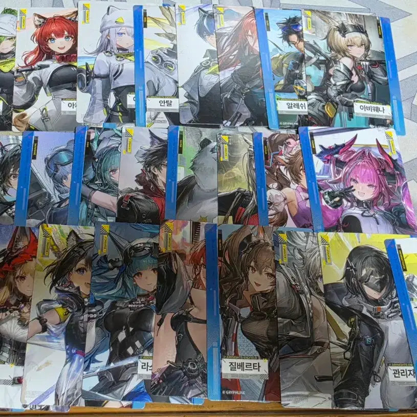 [BUNJANG] Endfield GS25 Collaboration Full Set + Hamburger Photocard Full Set / 엔드필드 gs25 콜라보 경품 풀세트+햄버거 포토카드 풀세트