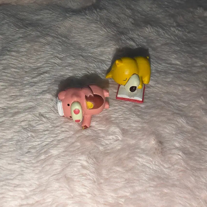 [BUNJANG] Pig and Dog Gacha Figures Bundle Set / 돼지, 강아지 가챠 피규어 동물가챠 일괄