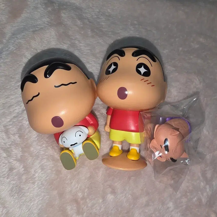 [BUNJANG] Crayon Shin-chan Whitey Kapukara Figure Bundle Set / 짱구는못말려 짱구 흰둥이 카푸카라 피규어 부리부리 가챠 일괄