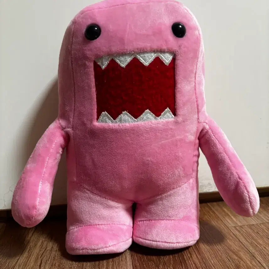 [BUNJANG] Domo-kun Pink Plush Doll (25cm) / 도모군 핑크색 인형 판매