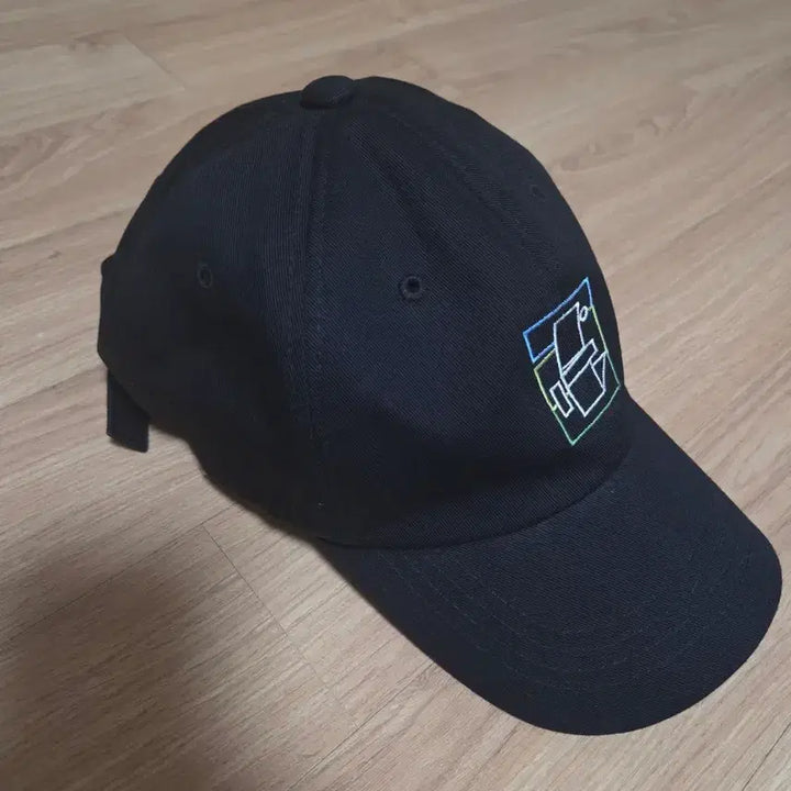 [BUNJANG] Jazzyfact Black Logo Ball Cap / 재지팩트 모자 볼캡