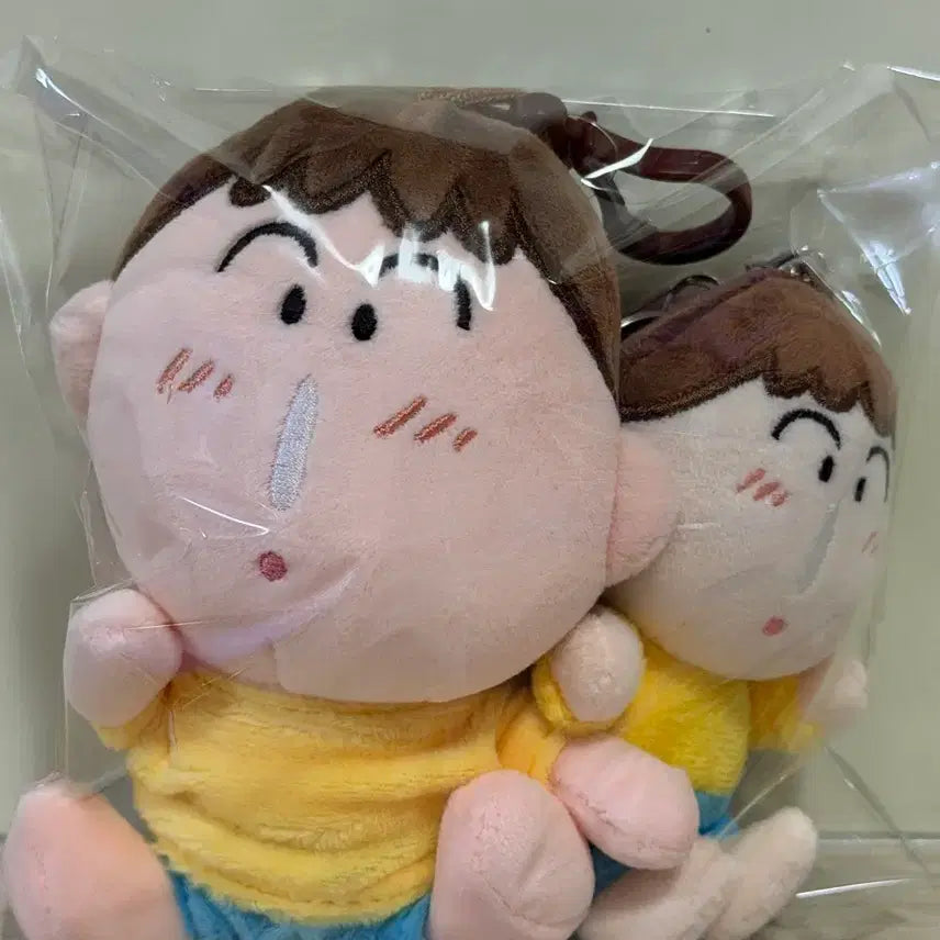 [BUNJANG] Crayon Shin-chan Maenggu Doll Keychain Set Bundle / [일괄] 크래용신짱 맹구 인형 키링 세트