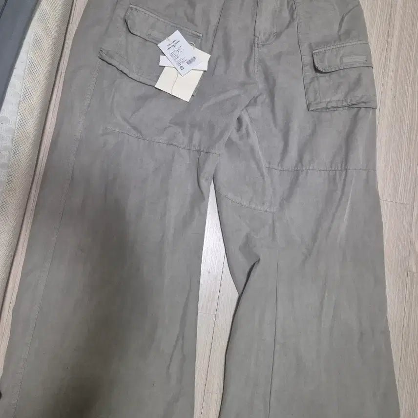 [BUNJANG] Politeru Front Cargo Pants Light Grey 26ss / 4) 폴리테루 프론트카고 라이트그레이 26ss