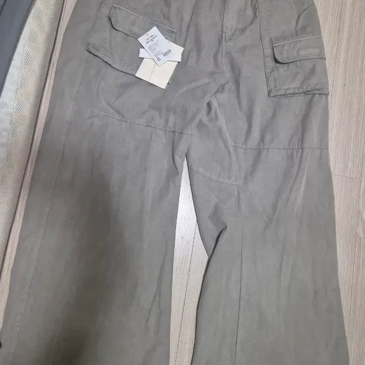 [BUNJANG] Politeru Front Cargo Pants Light Grey 26ss / 4) 폴리테루 프론트카고 라이트그레이 26ss