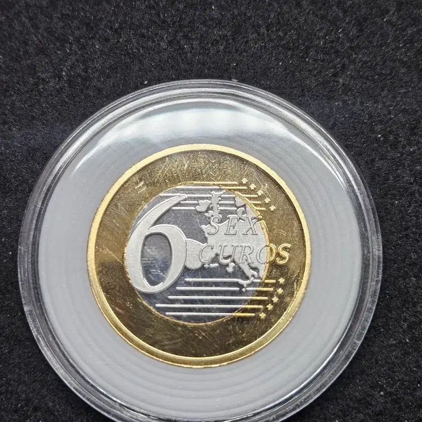 [BUNJANG] European Union 6 Euro Commemorative Coin / 유럽연합 6 유로 기념 주화