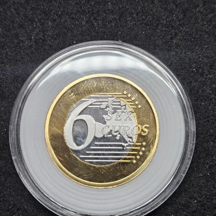 [BUNJANG] European Union 6 Euro Commemorative Coin / 유럽연합 6 유로 기념 주화