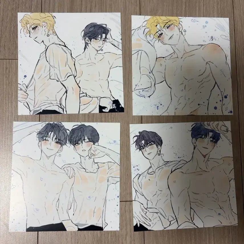 [BUNJANG] Chunbong Waterbomb Postcard Set / 춘봉님 워터밤 엽서 판매