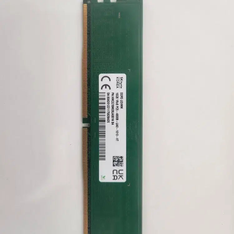 [BUNJANG] SK hynix DDR5 UDIMM 16GB PC5-4800 Memory Module / SK하이닉스 DDR5 UDIMM 16GB PC5-4800