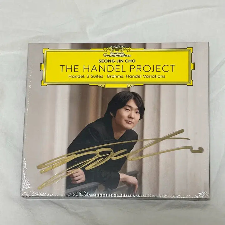 [BUNJANG] Sealed Seong-Jin Cho Hand-Signed The Handel Project Album / (미개봉) 조성진 친필 사인 the handel project 앨범