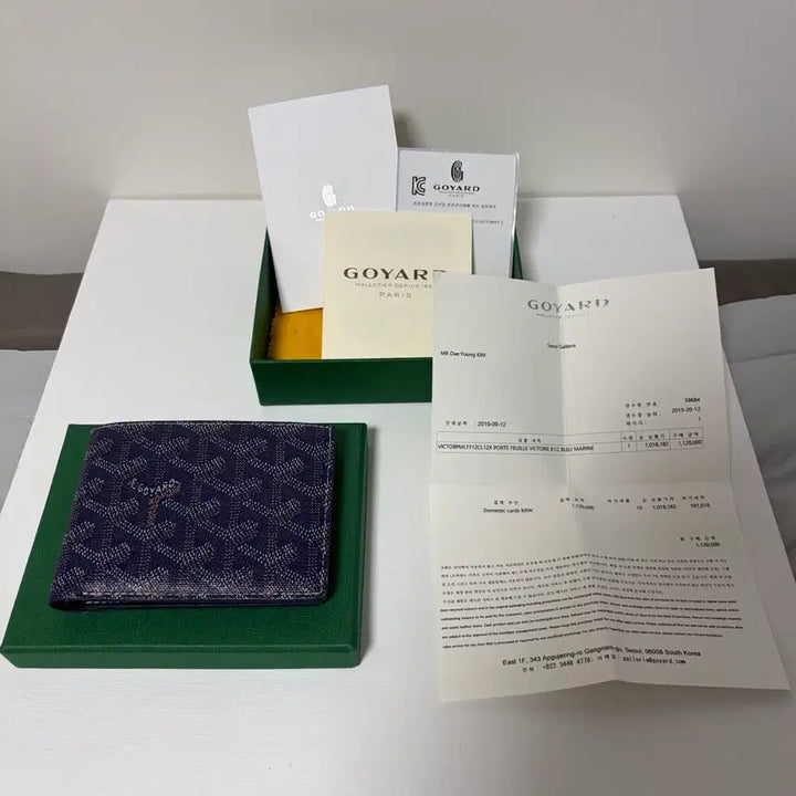 [BUNJANG] Goyard Victoire Bifold Wallet / [OS/정품] 고야드 빅투아르 반지갑