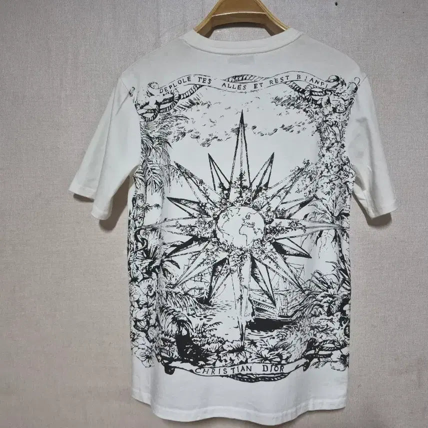 [BUNJANG] Christian Dior White Short Sleeve T-Shirt Size S / 크리스챤 디올 반팔 티셔츠 화이트 S