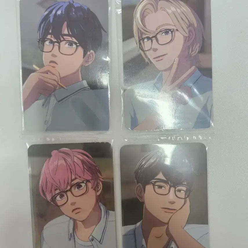 [BUNJANG] PLAVE Lucky Draw Glasses Photocard Bundle Set / 플레이브 럭트 안경 포카 일괄 양도합니다