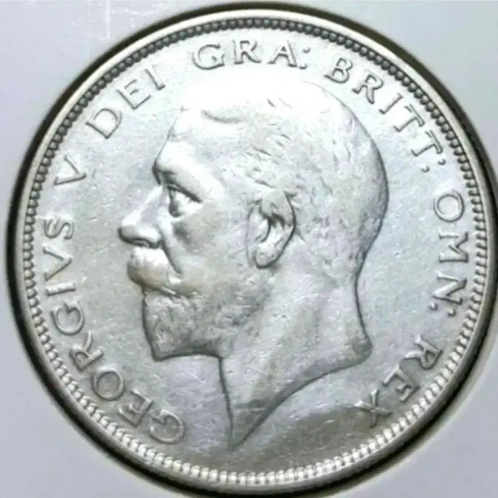 [BUNJANG] 1935 United Kingdom King George V Half Crown Silver Coin / [은화] 영국 조지5세 1935년 하프크라운 은화.외국주화 화폐 동전