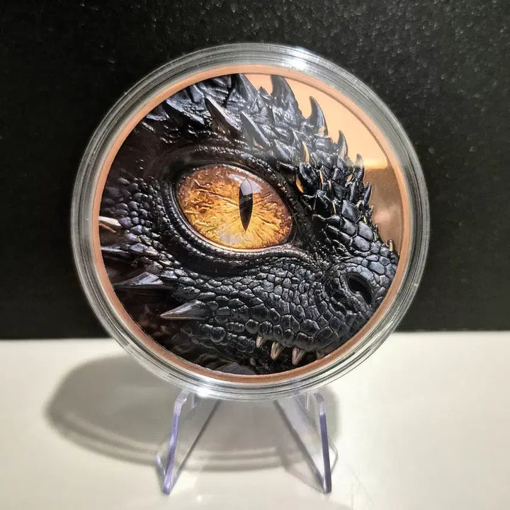 [BUNJANG] Limited Edition Ultra High Relief Dragon Copper Bar 5 oz / 한정판) 울트라하이릴리프 드래곤 구리바 5온스