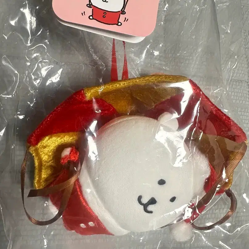 [BUNJANG] Nongdamgom Christmas Santa Mascot Ornament (Sealed) / 농담곰 크리스마스 산타 마스코트 오너먼트 미개봉