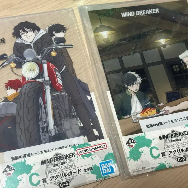 [BUNJANG] Winbre 5th Anniversary Ichiban Kuji C Prize Acrylic Board Set / (미개봉)윈브레 5주년 제일복권 C상 아크릴 보드 2종 일괄
