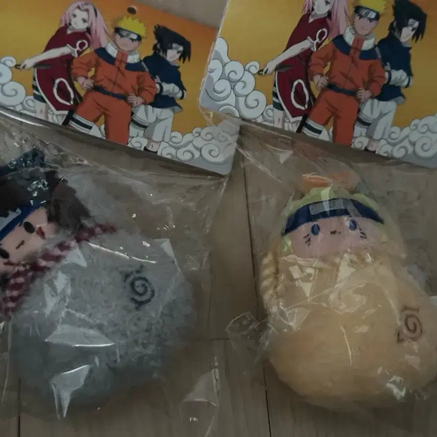 [BUNJANG] Naruto Ichiban Kuji Naruto &amp; Kiba Plush Doll Bundle Set (Sealed) / (미개봉)나루토 중국 제일복권 나루토, 키바 인형 누이 일괄