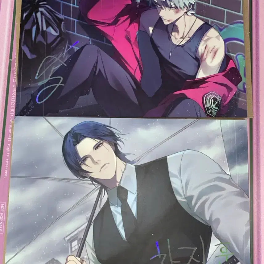 [BUNJANG] Mister Blue Popup Random Illustration Card Set / 창 없는 방 랜덤 일러스트 색지 일괄 미스터불루 팝업