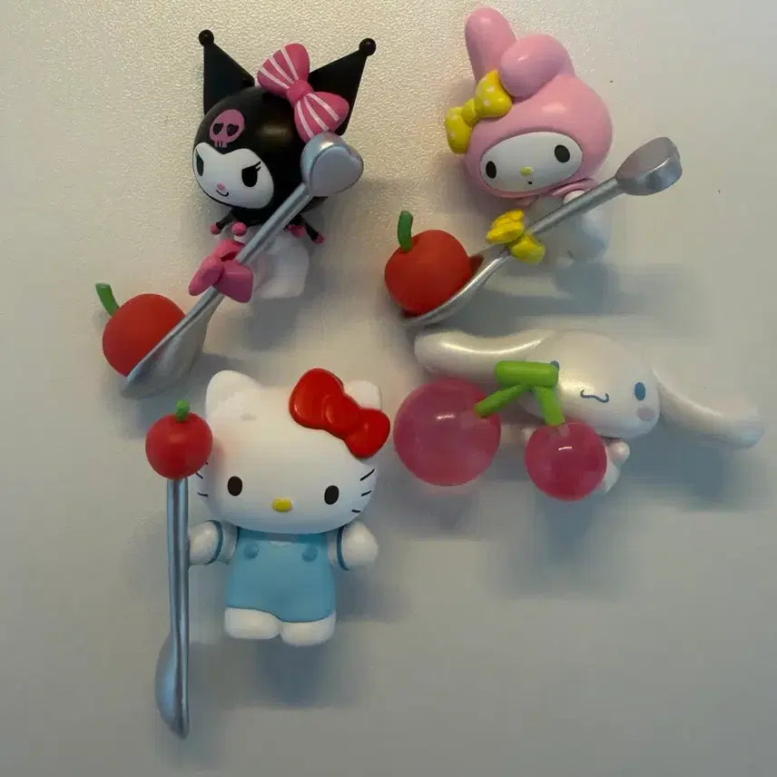 [BUNJANG] Sanrio Characters Figure Set (4 Types) / 산리오 캐릭터 피규어 4종 세트