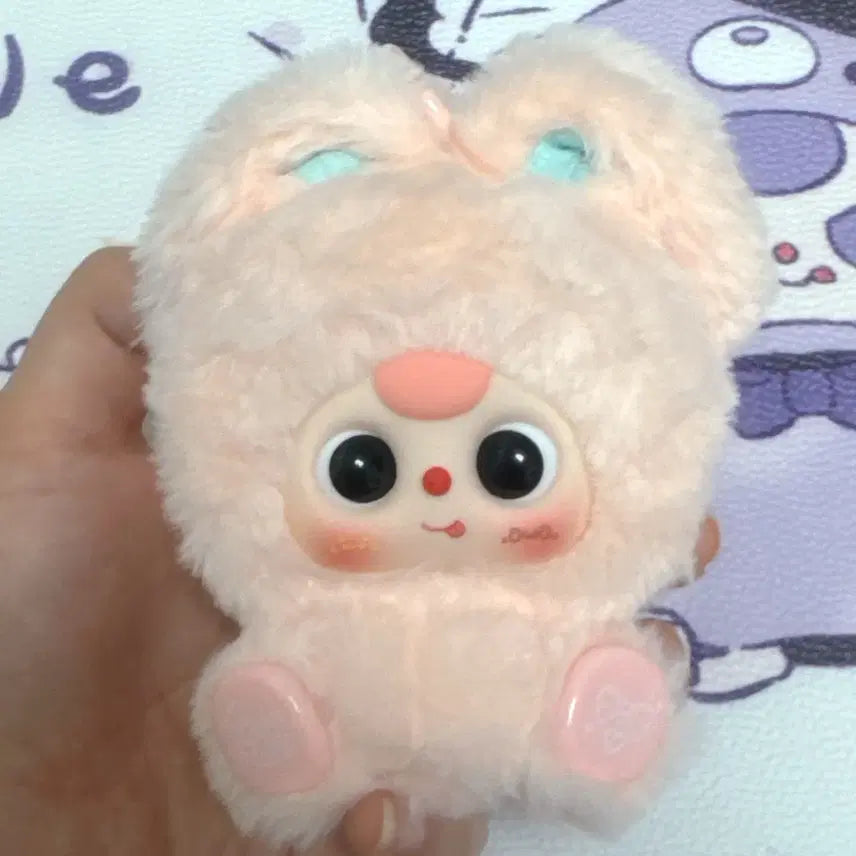 [BUNJANG] Baby3 Romance Mint Pink Bear Plush Toy / 베이비쓰리 로맨스 민트핑크