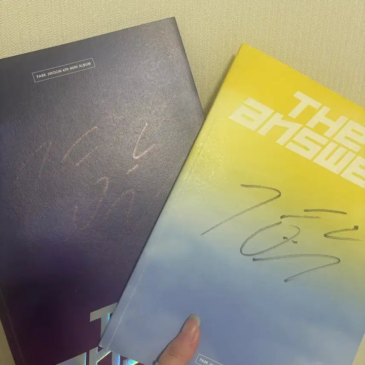 [BUNJANG] Park Jihoon Autographed Album / 박지훈 친필싸인 앨범