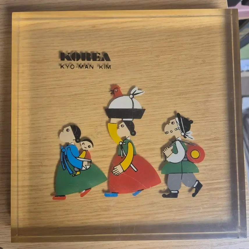 [BUNJANG] Kim Kyoman Studio Large Acrylic Paperweight / 김교만 작가님의 대형 문진
