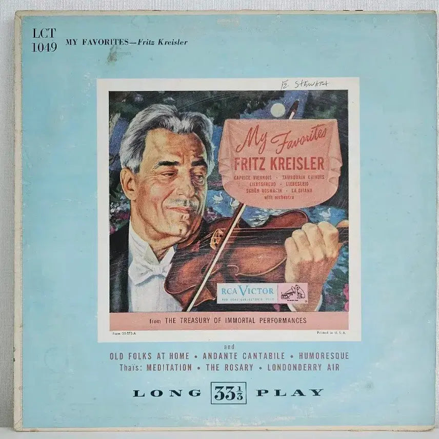 [BUNJANG] Chrysler My Favorites LP Record / 크라이슬러 My Favorites LP 레코드
