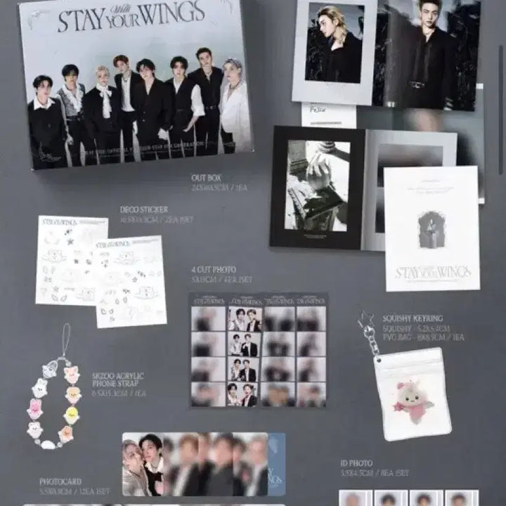 [BUNJANG] Stray Kids 6th Generation Fanclub Kit Bundle Set / 스트레이키즈 6기 팬클럽키트