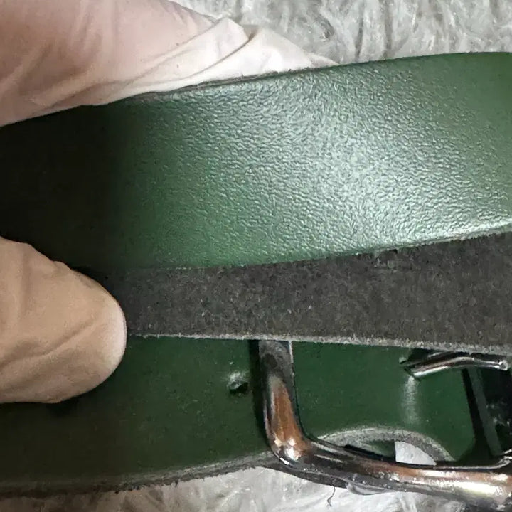 [BUNJANG] Cambridge The Leather Satchel Green / 캠브릿지 더 레더 사첼 그린(새상품)