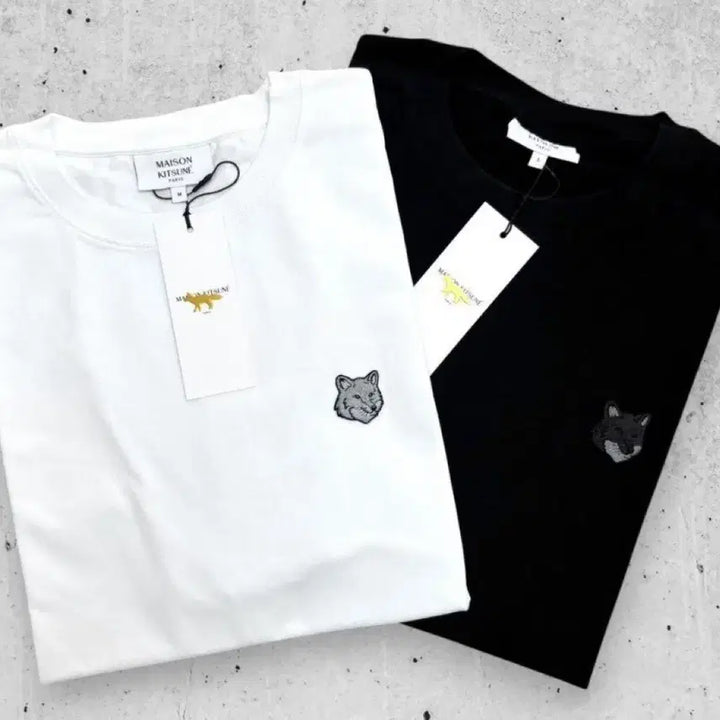 [BUNJANG] Maison Kitsuné Grey Fox Short Sleeve T-Shirt / 메종키츠네 그레이폭스 반팔티