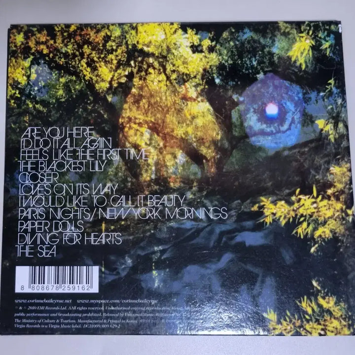 [BUNJANG] Corinne Bailey Rae The Sea (Unsealed CD) / 코린 배일리 래 The sea (개봉 CD)