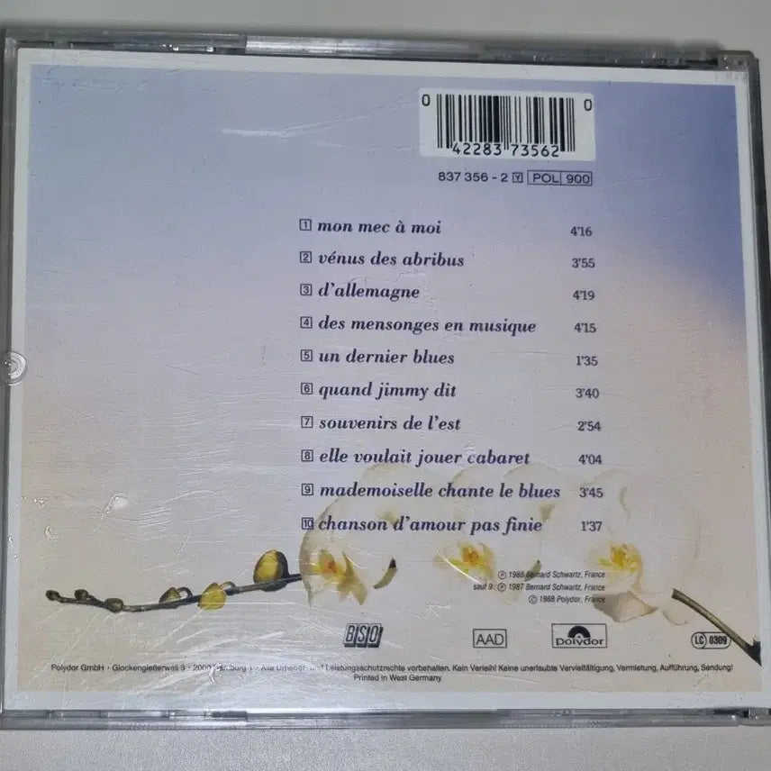 [BUNJANG] Patricia Kaas Mademoiselle Chante... (Unsealed CD) / 빠뜨리샤 까스 Mademoiselle Chante... (개봉 CD)