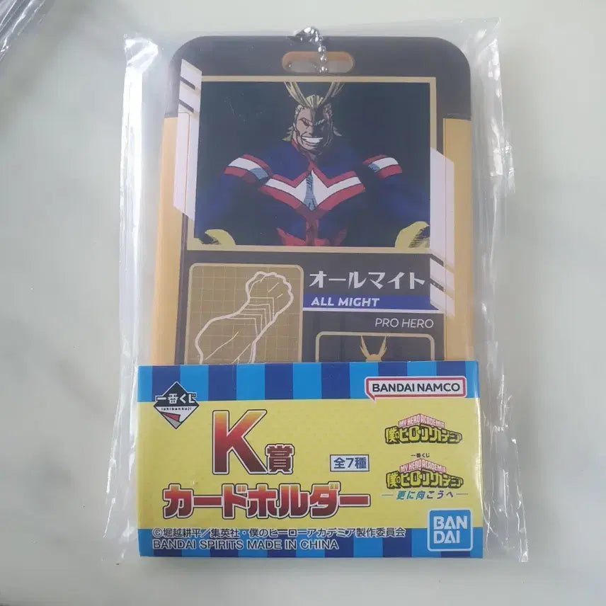 [BUNJANG] My Hero Academia All Might Card Holder (New) / 나의 히어로 K상 올마이트 카드홀더 새상품