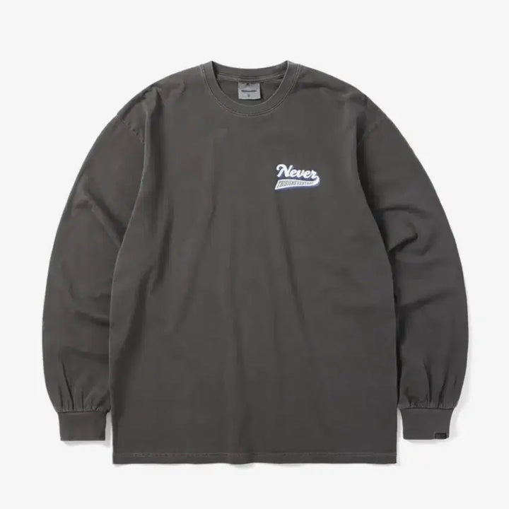 [BUNJANG] thisisneverthat Never L/S Tee Charcoal Long Sleeve T-Shirt / [L] 디스이즈네버댓 Never L/S Tee 차콜 긴팔티