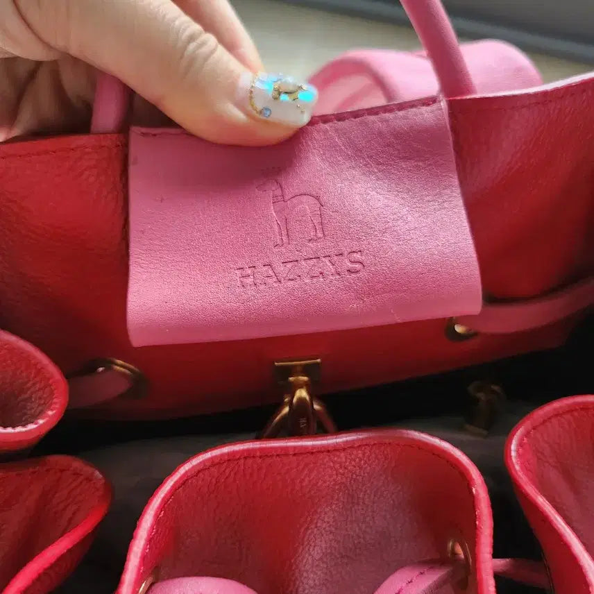 [BUNJANG] Hazzys Leather Backpack / 헤지스 백팩