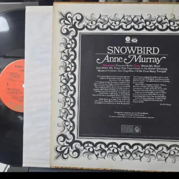 [BUNJANG] Anne Murray Snowbird 1970 Vinyl LP Record / Anne Murray 앤머레이_Snowbird_LP USA