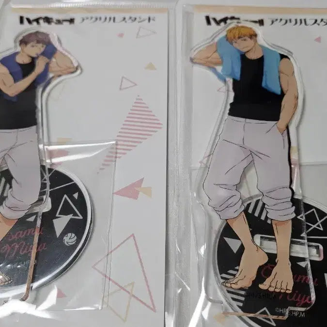 [BUNJANG] Haikyuu!! Miya Atsumu &amp; Miya Osamu Training Camp Acrylic Stand Bundle Set / 하이큐 일괄 미야 아츠무 오사무 합숙 아크릴 스탠드