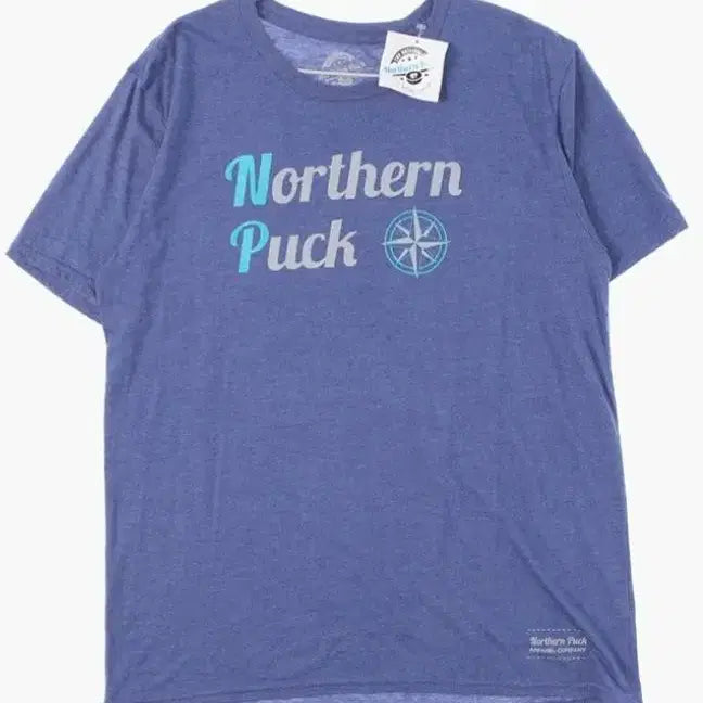 [BUNJANG] Northern Puck Cotton Unisex Short Sleeve T-Shirt L / NORTHERN PUCK  노던 퍼크 코튼 반팔 티셔츠 공용 L