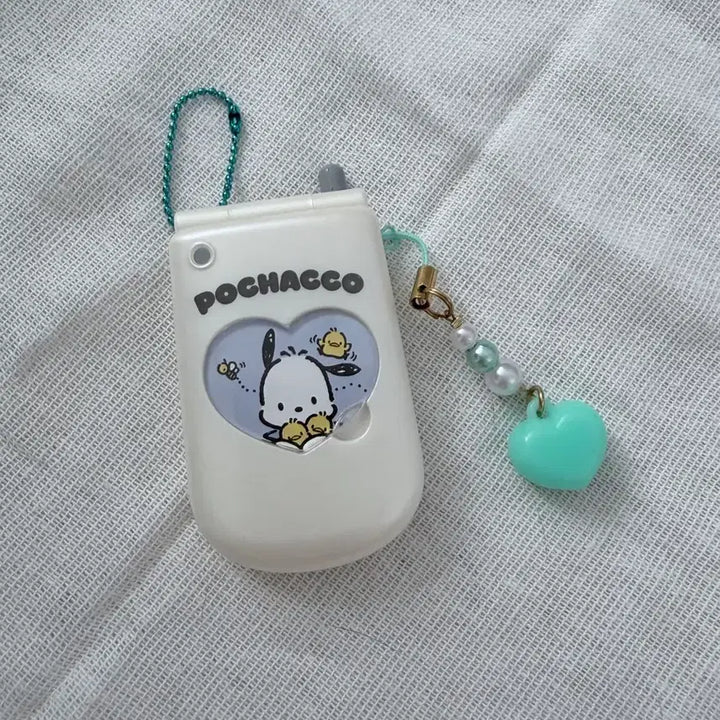 [BUNJANG] Pochacco Folder Phone Strap / 포차코 폴더폰 스트랩 핸드폰키링